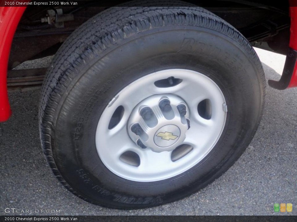 2010 Chevrolet Express Wheels and Tires