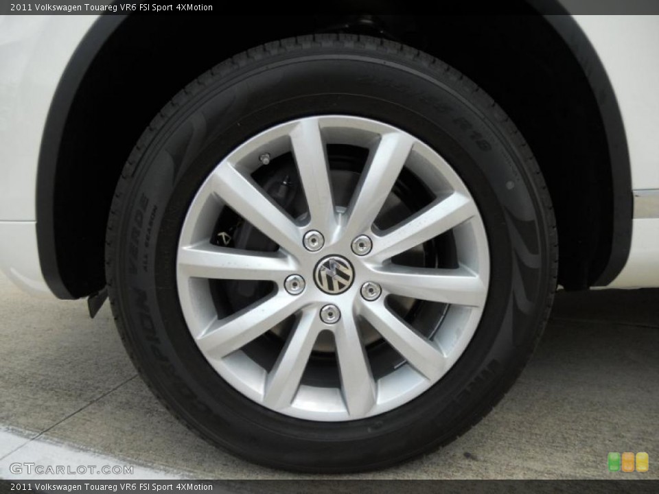 2011 Volkswagen Touareg VR6 FSI Sport 4XMotion Wheel and Tire Photo #49779584