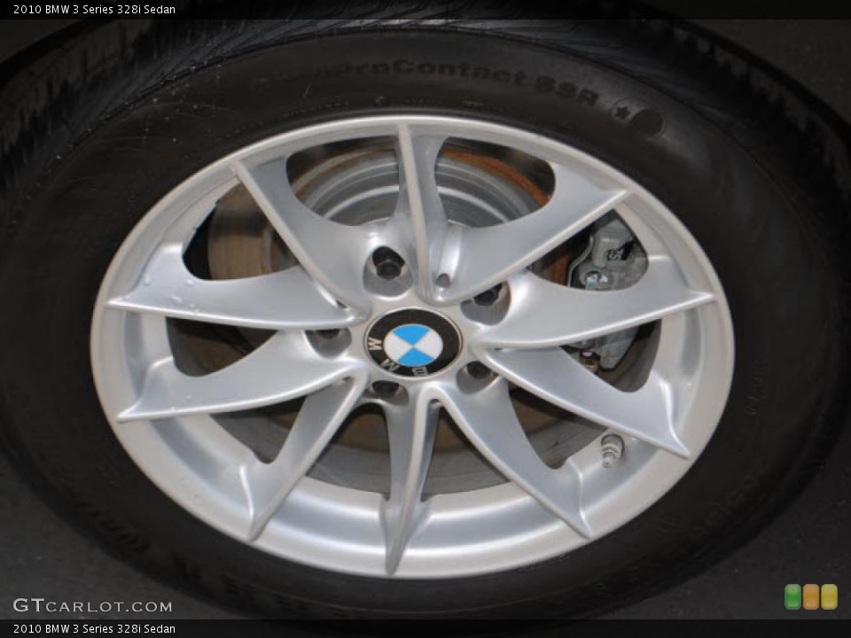 2010 BMW 3 Series 328i Sedan Wheel and Tire Photo #49781999