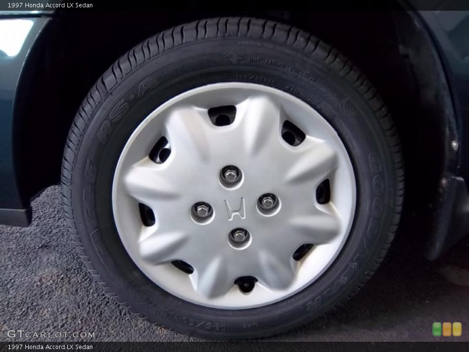 1997 Honda Accord LX Sedan Wheel and Tire Photo #49782011