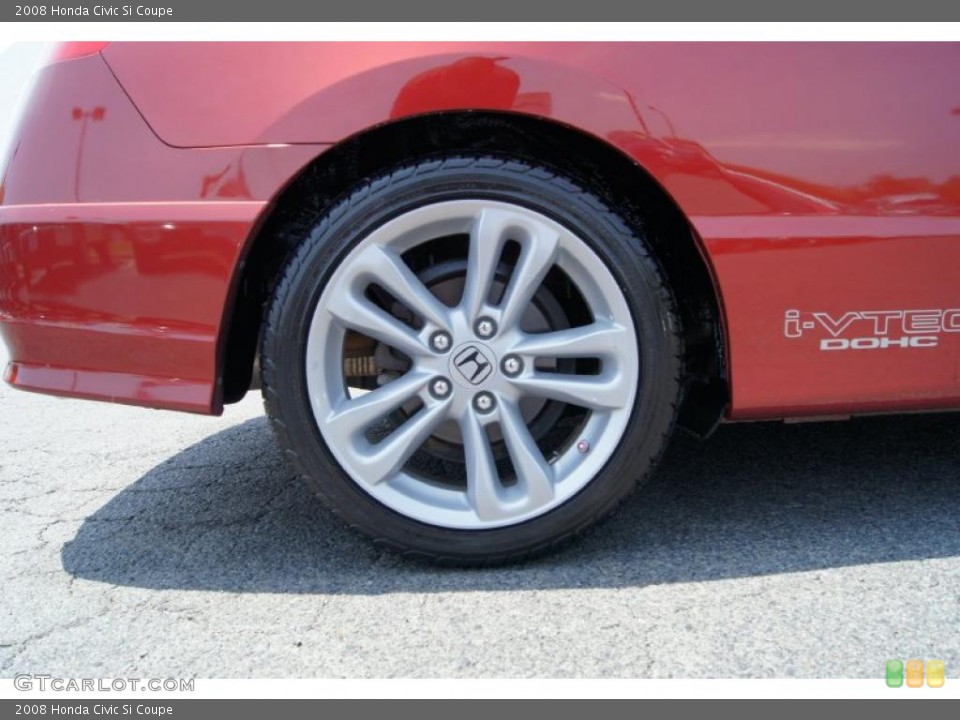 2008 Honda Civic Si Coupe Wheel and Tire Photo #49784030