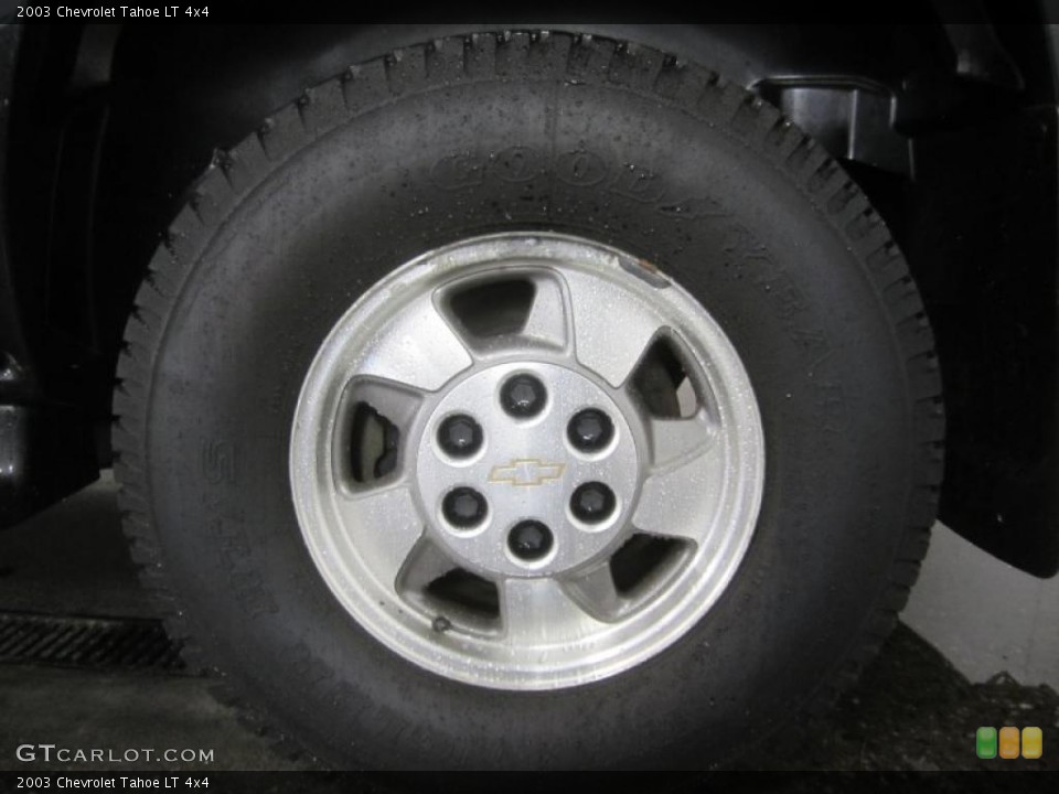 2003 Chevrolet Tahoe LT 4x4 Wheel and Tire Photo #49790915