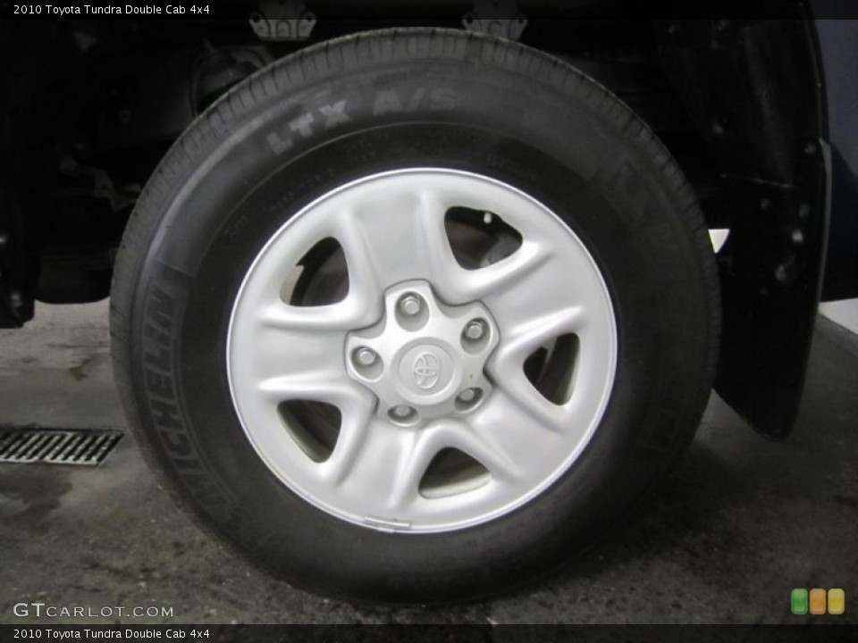 2010 Toyota Tundra Double Cab 4x4 Wheel and Tire Photo #49792766