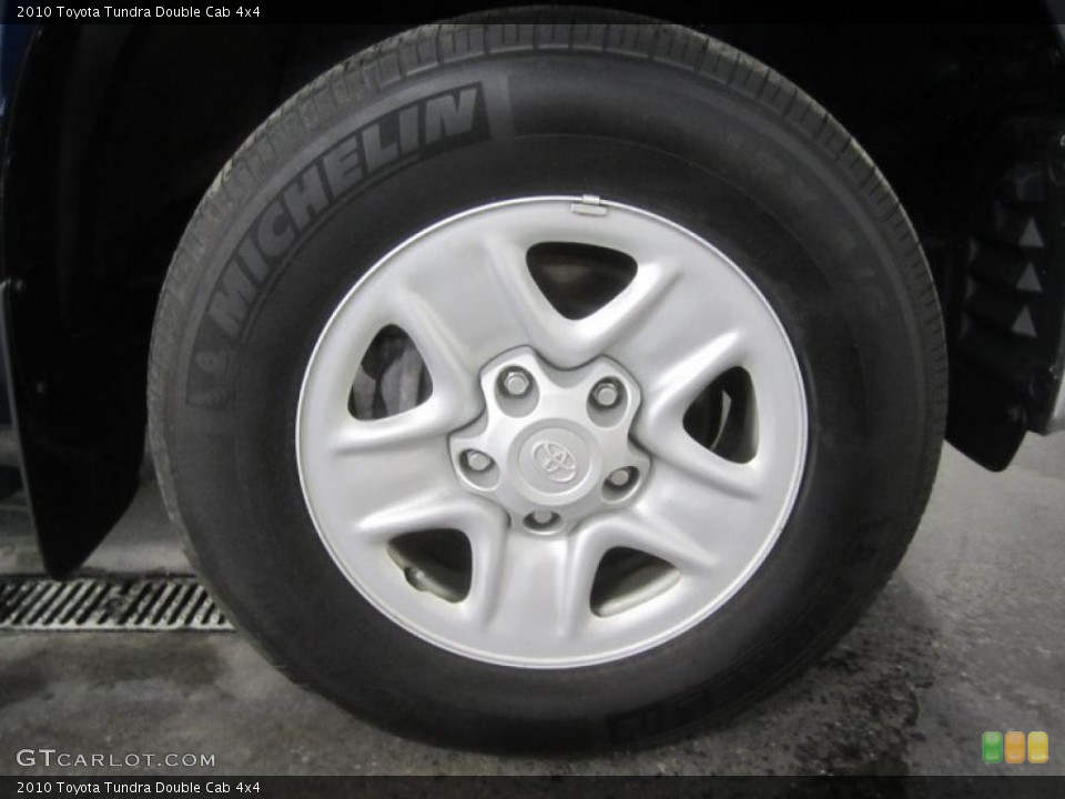 2010 Toyota Tundra Double Cab 4x4 Wheel and Tire Photo #49792805