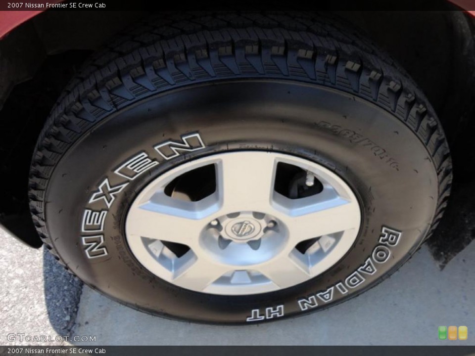 2007 Nissan Frontier SE Crew Cab Wheel and Tire Photo #49795052