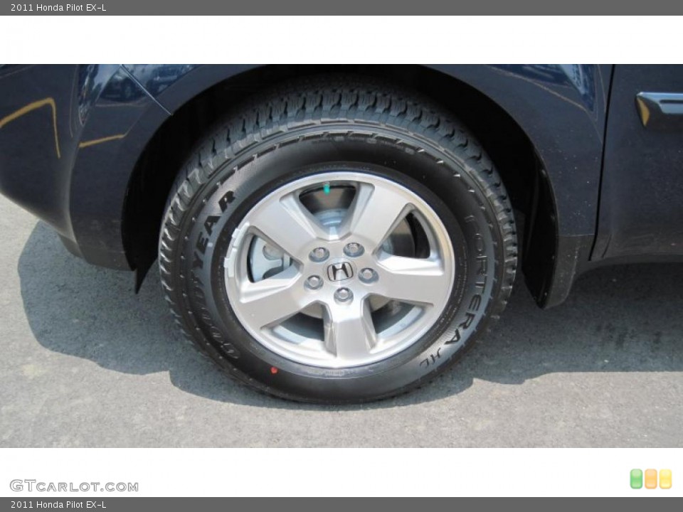2011 Honda Pilot EX-L Wheel and Tire Photo #49796390