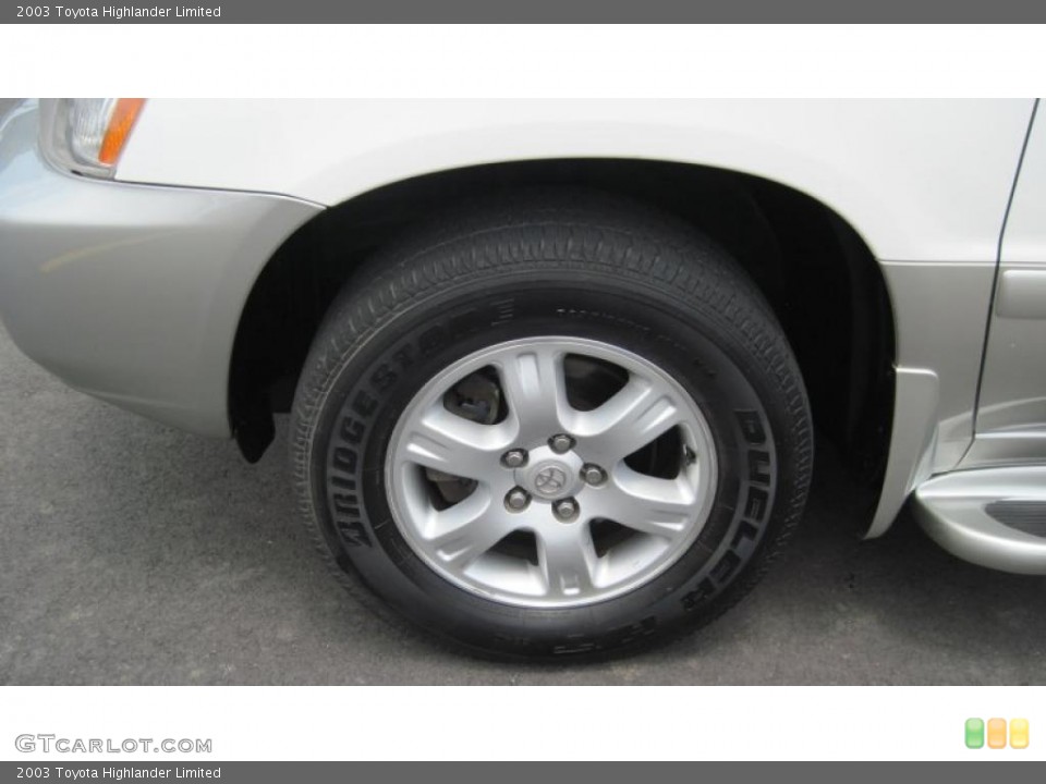 2003 toyota highlander tire specs #6 2003 toyota highlander tire specs #6