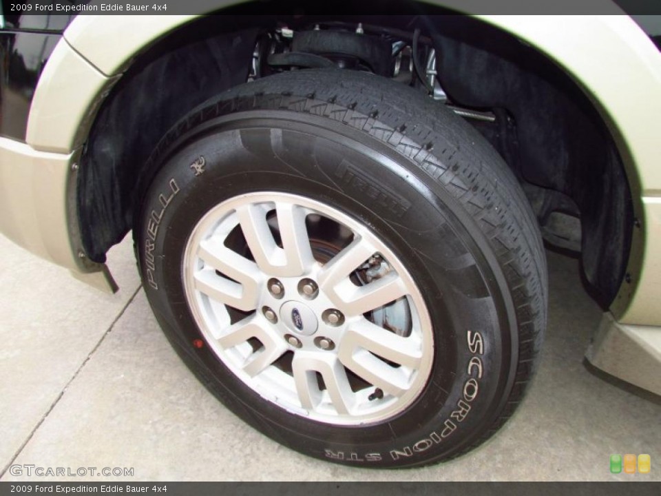2009 Ford Expedition Eddie Bauer 4x4 Wheel and Tire Photo #49797482