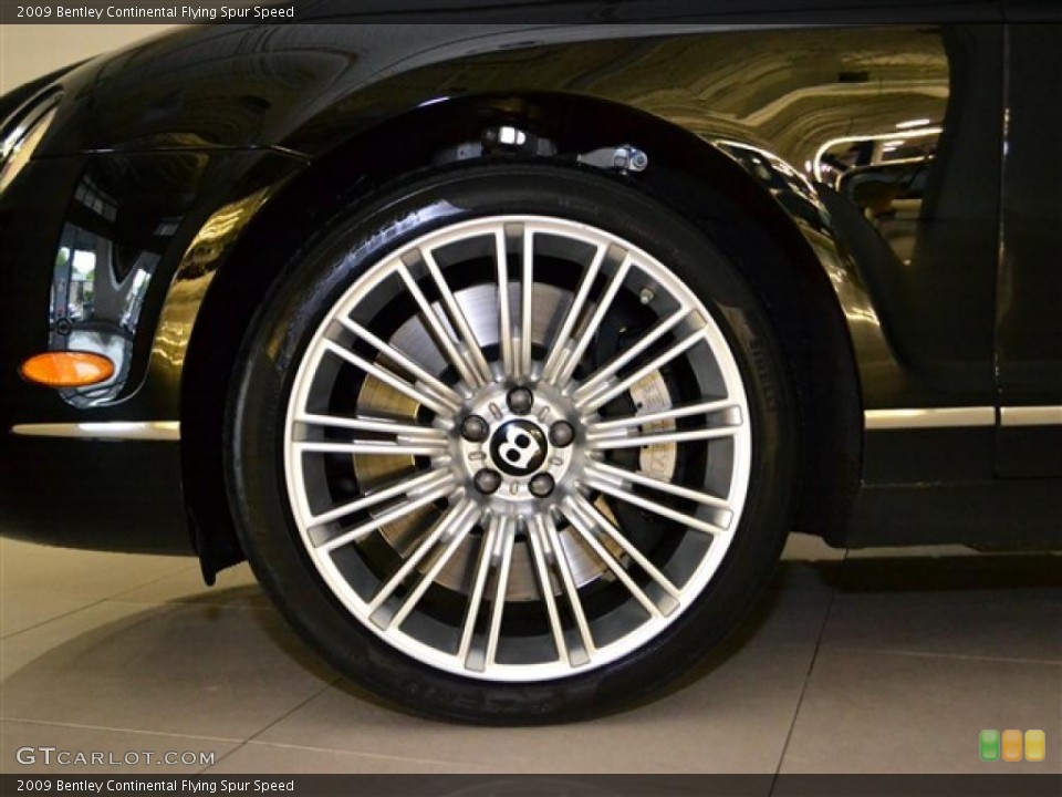 2009 Bentley Continental Flying Spur Speed Wheel and Tire Photo #49800225