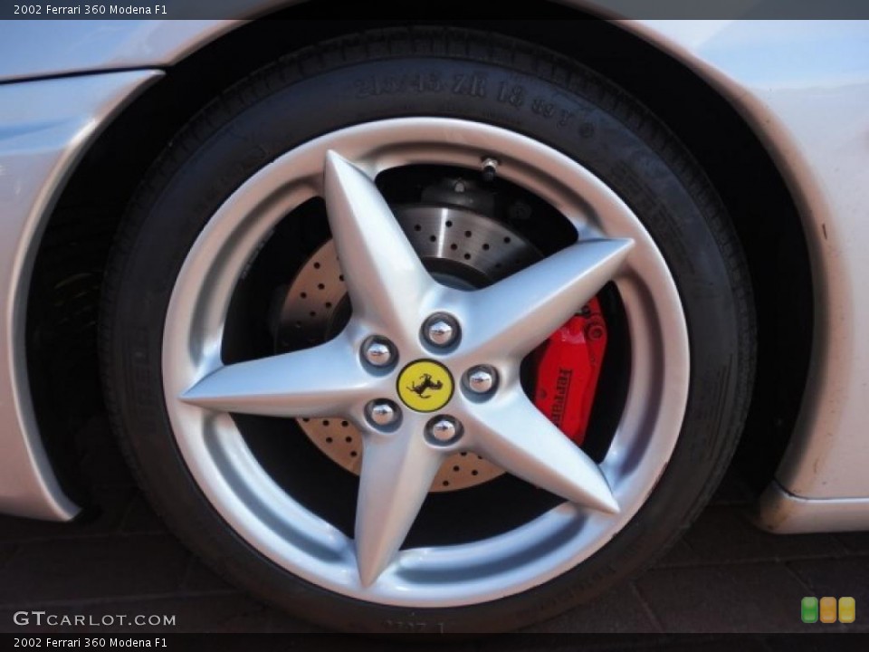 2002 Ferrari 360 Modena F1 Wheel and Tire Photo #49800897