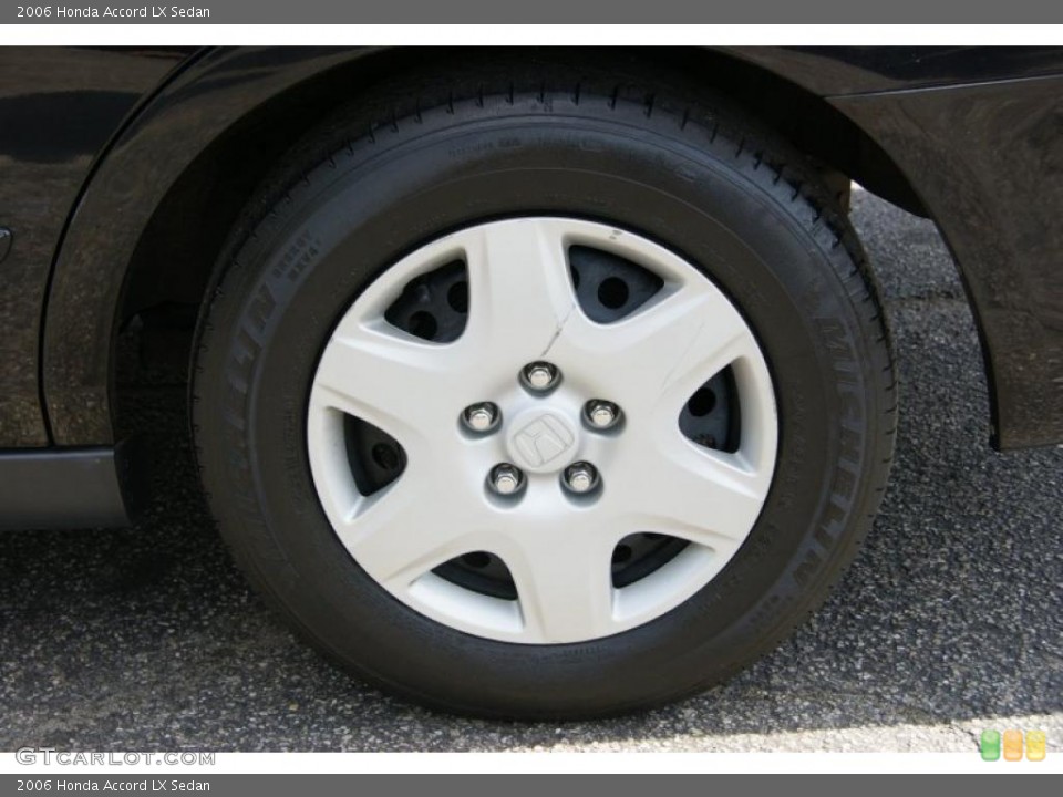 2006 Honda Accord LX Sedan Wheel and Tire Photo #49802736
