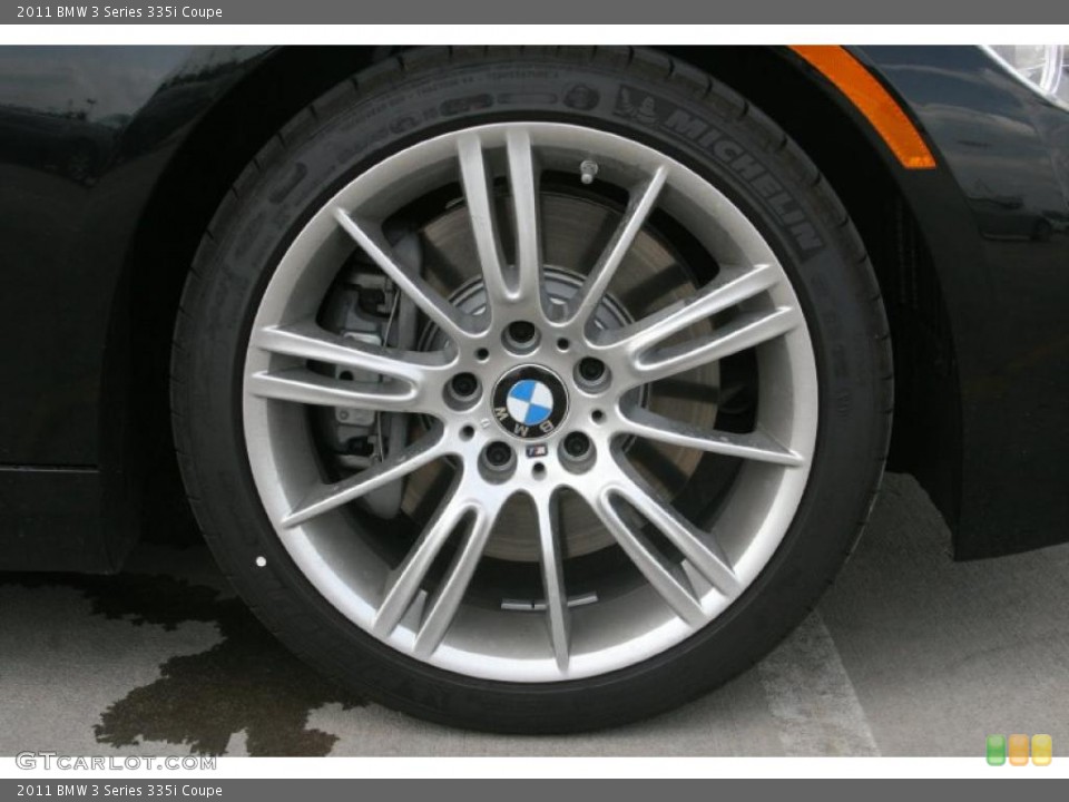 2011 BMW 3 Series 335i Coupe Wheel and Tire Photo #49805997