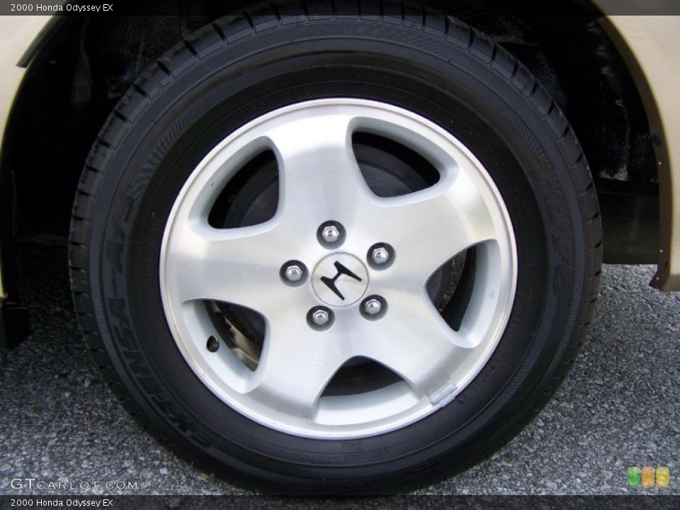 2000 Honda Odyssey EX Wheel and Tire Photo #49807989