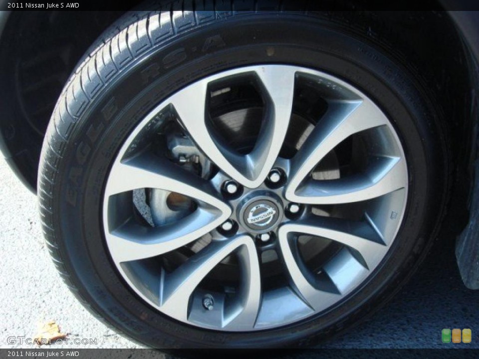 2011 Nissan Juke S AWD Wheel and Tire Photo #49809453