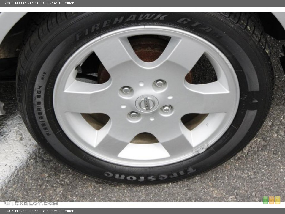2005 Nissan Sentra 1.8 S Special Edition Wheel and Tire Photo #49809462