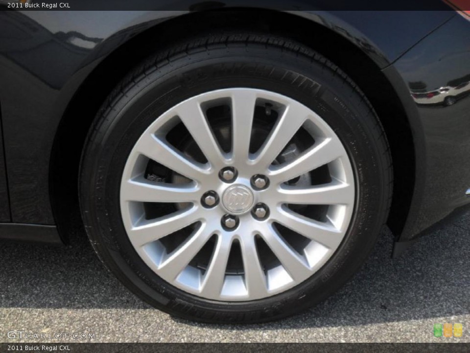 2011 Buick Regal CXL Wheel and Tire Photo #49810506