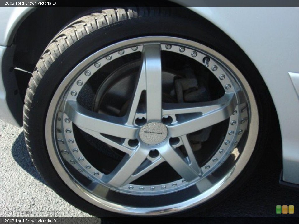 2003 Ford Crown Victoria Custom Wheel and Tire Photo #49811550