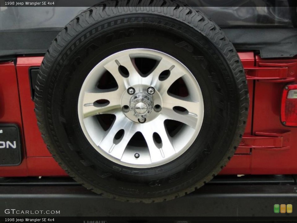 1998 Jeep Wrangler Custom Wheel and Tire Photo #49814679