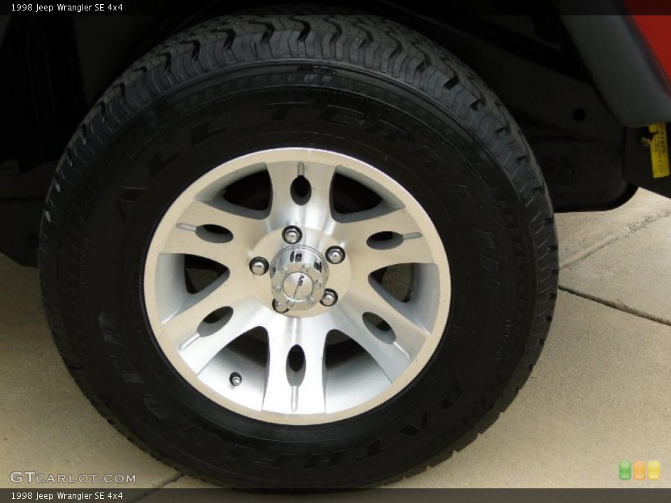 1998 Jeep Wrangler Custom Wheel and Tire Photo #49814709