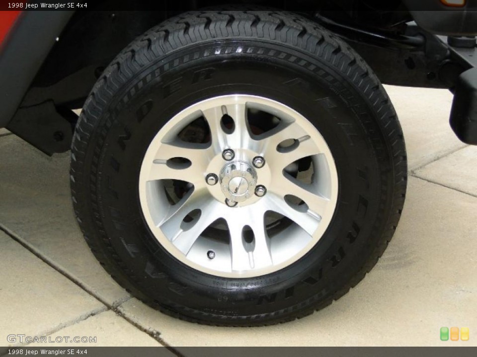 1998 Jeep Wrangler Custom Wheel and Tire Photo #49814739