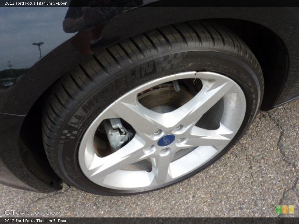 2012 Ford Focus Titanium 5-Door Wheel and Tire Photo #49818222