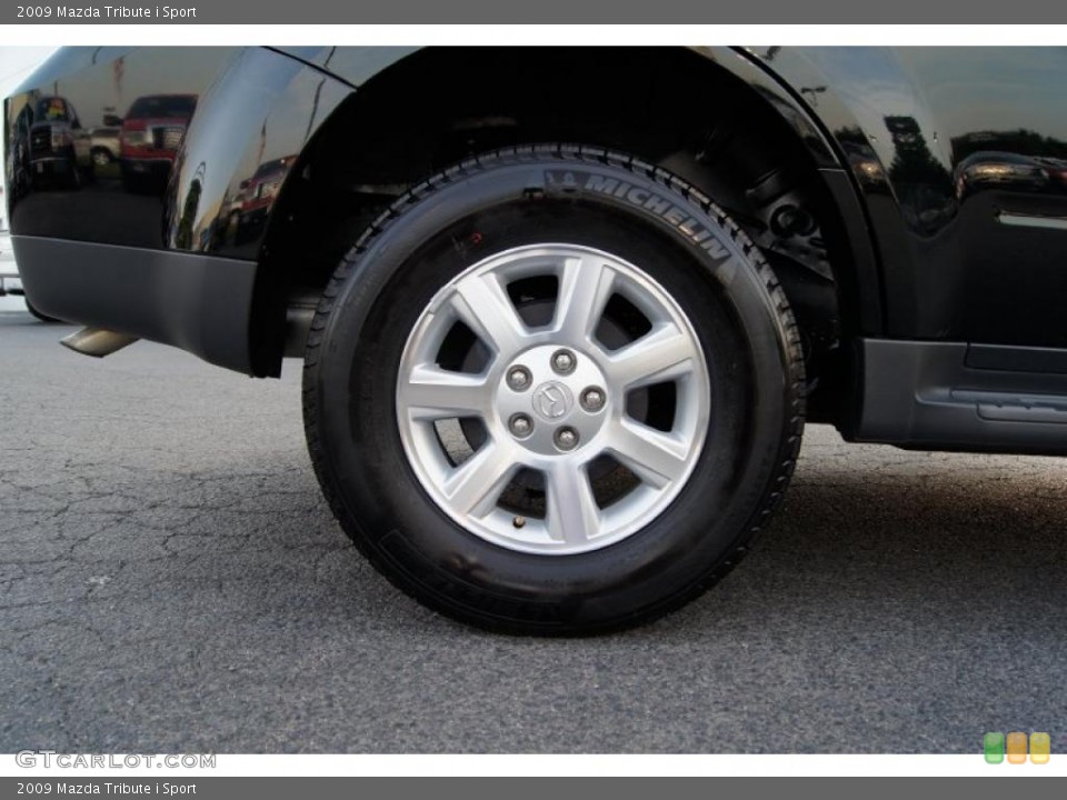 2009 Mazda Tribute i Sport Wheel and Tire Photo #49829538