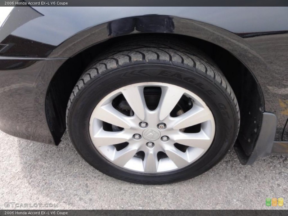 2006 Honda Accord EX-L V6 Coupe Wheel and Tire Photo #49833330