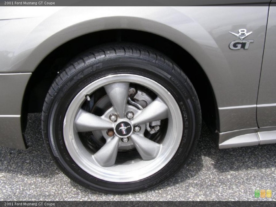 2001 Ford Mustang GT Coupe Wheel and Tire Photo #49840153