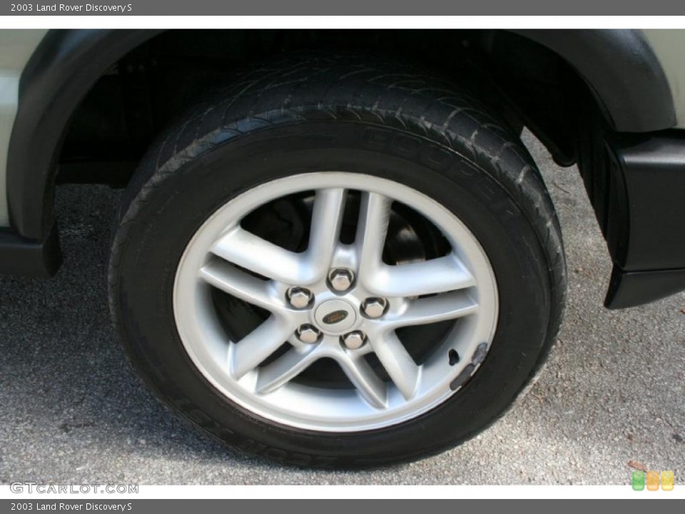 2003 Land Rover Discovery S Wheel and Tire Photo #49842862