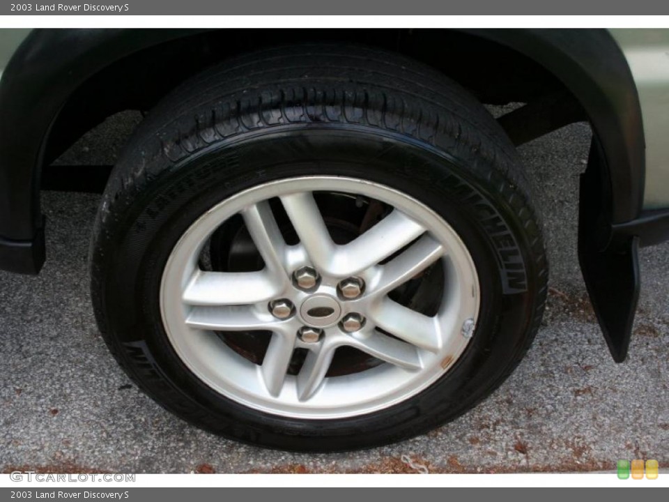 2003 Land Rover Discovery S Wheel and Tire Photo #49842883