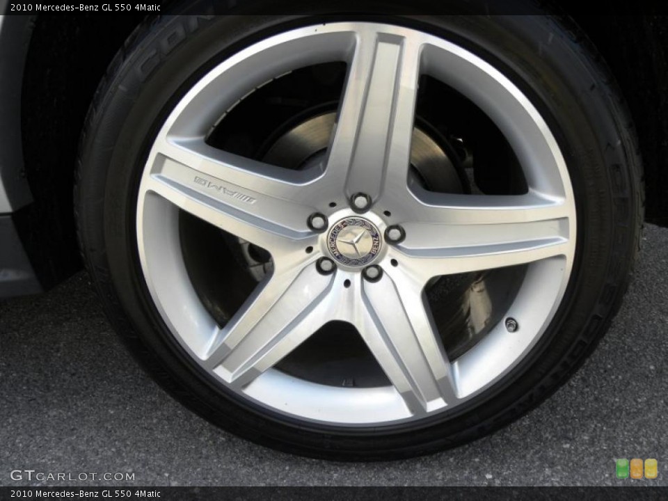 2010 Mercedes-Benz GL 550 4Matic Wheel and Tire Photo #49844602