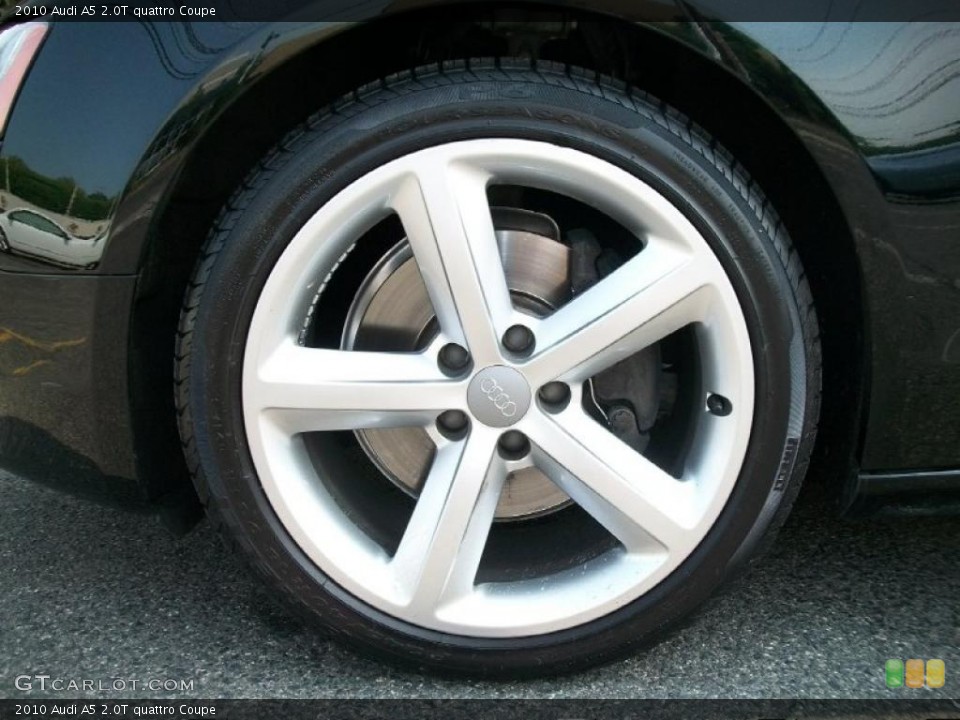 2010 Audi A5 2.0T quattro Coupe Wheel and Tire Photo #49844656