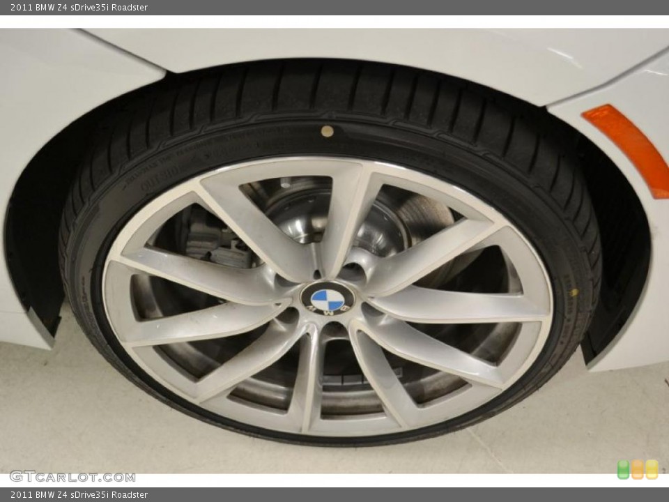 2011 BMW Z4 sDrive35i Roadster Wheel and Tire Photo #49852243