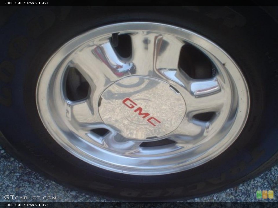 2000 GMC Yukon SLT 4x4 Wheel and Tire Photo #49852333