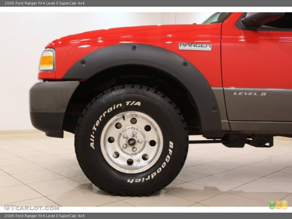 2006 Ford Ranger FX4 Level II SuperCab 4x4 Wheel and Tire Photo #49858496