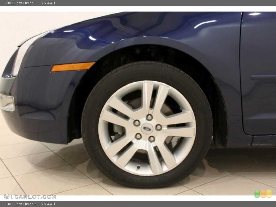 2007 Ford Fusion SEL V6 AWD Wheel and Tire Photo #49858997