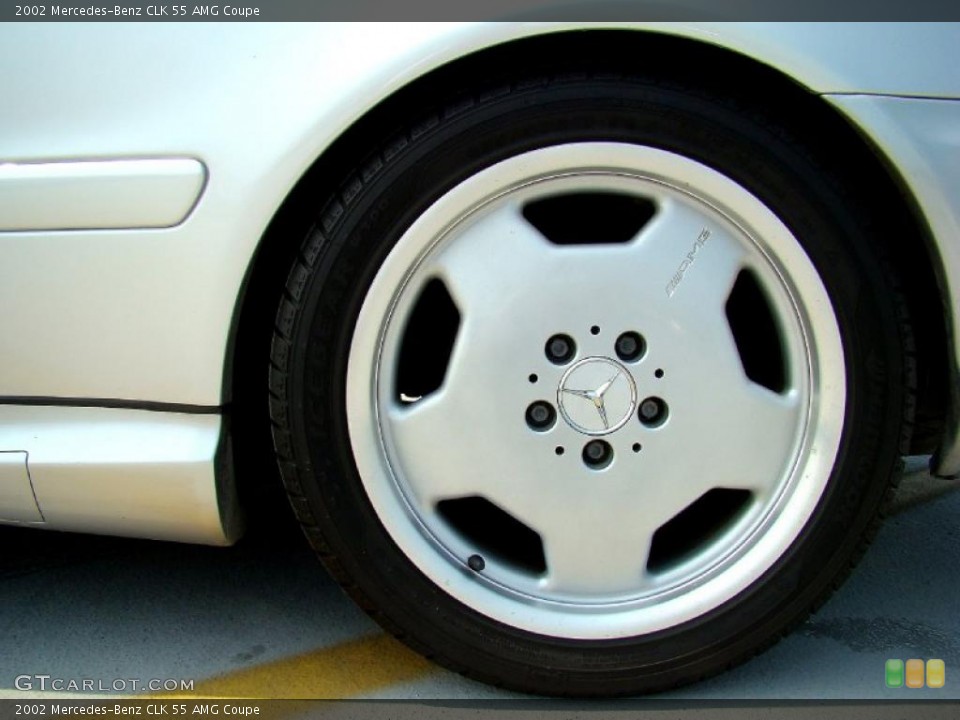 2002 Mercedes-Benz CLK 55 AMG Coupe Wheel and Tire Photo #49862465