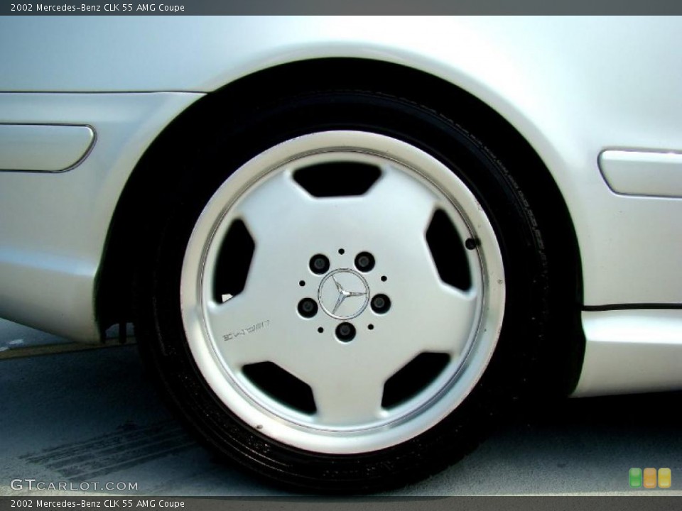2002 Mercedes-Benz CLK 55 AMG Coupe Wheel and Tire Photo #49862480