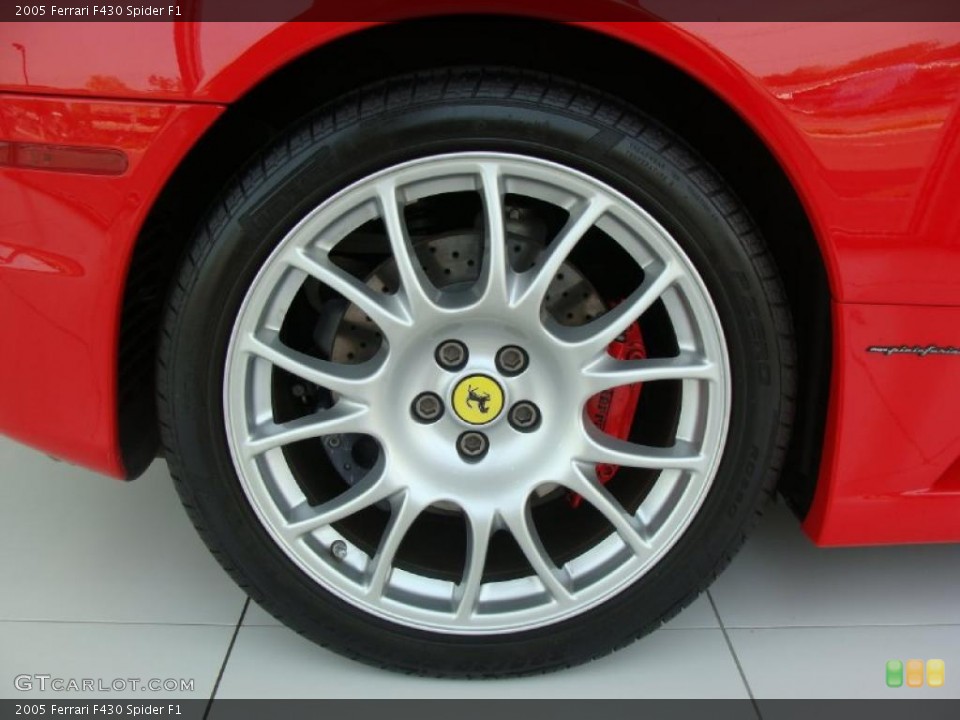 2005 Ferrari F430 Spider F1 Wheel and Tire Photo #49864079