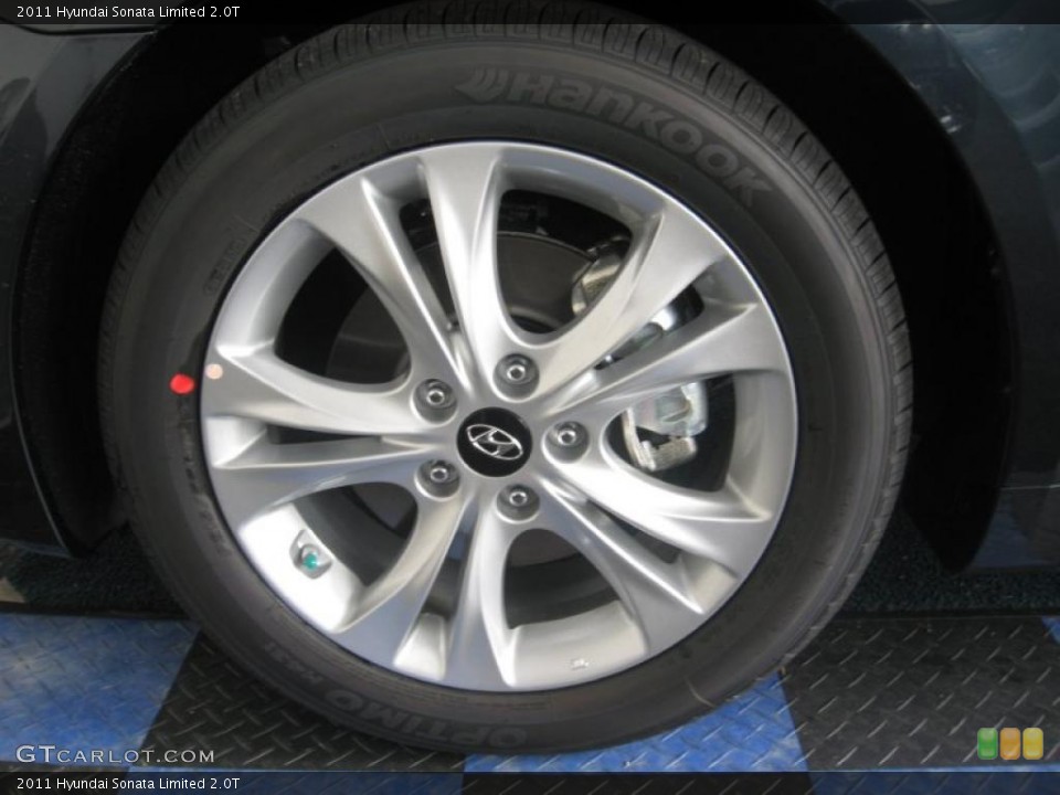 2011 Hyundai Sonata Limited 2.0T Wheel and Tire Photo #49869812