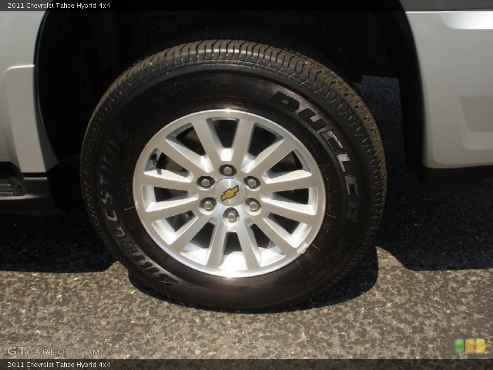 2011 Chevrolet Tahoe Hybrid 4x4 Wheel and Tire Photo #49873913