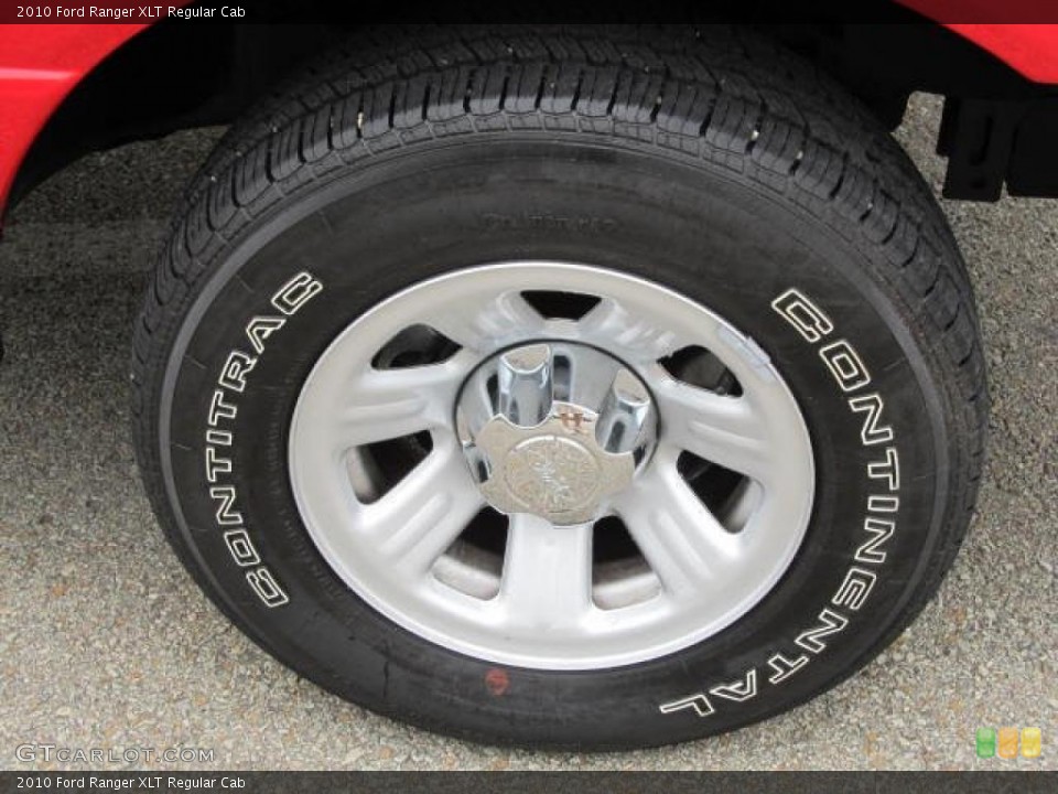 2010 Ford Ranger XLT Regular Cab Wheel and Tire Photo #49879457