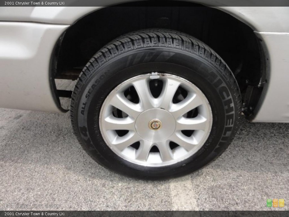 2001 Chrysler Town & Country LXi Wheel and Tire Photo #49884428