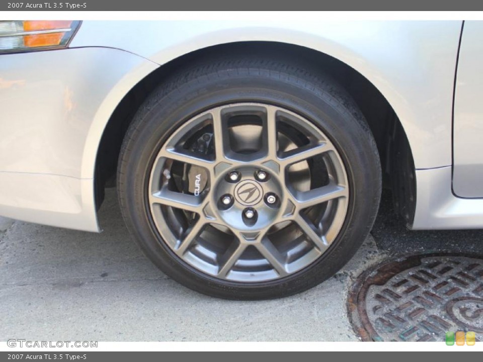 2007 Acura TL 3.5 Type-S Wheel and Tire Photo #49888766