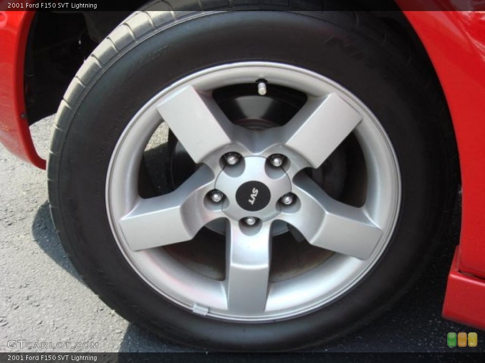 2001 Ford F150 SVT Lightning Wheel and Tire Photo #49889618