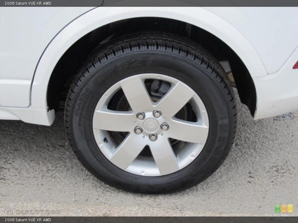2008 Saturn VUE XR AWD Wheel and Tire Photo #49890110