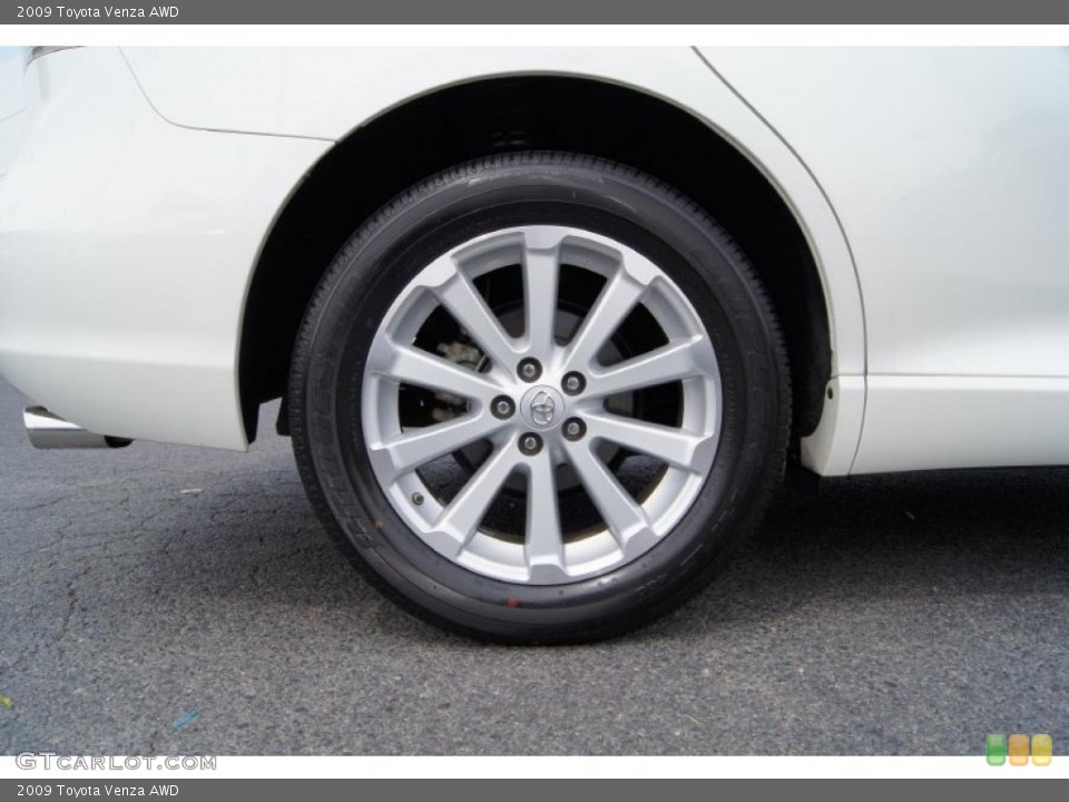 2009 Toyota Venza AWD Wheel and Tire Photo #49895462