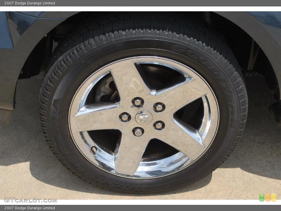 2007 Dodge Durango Limited Wheel and Tire Photo #49898306