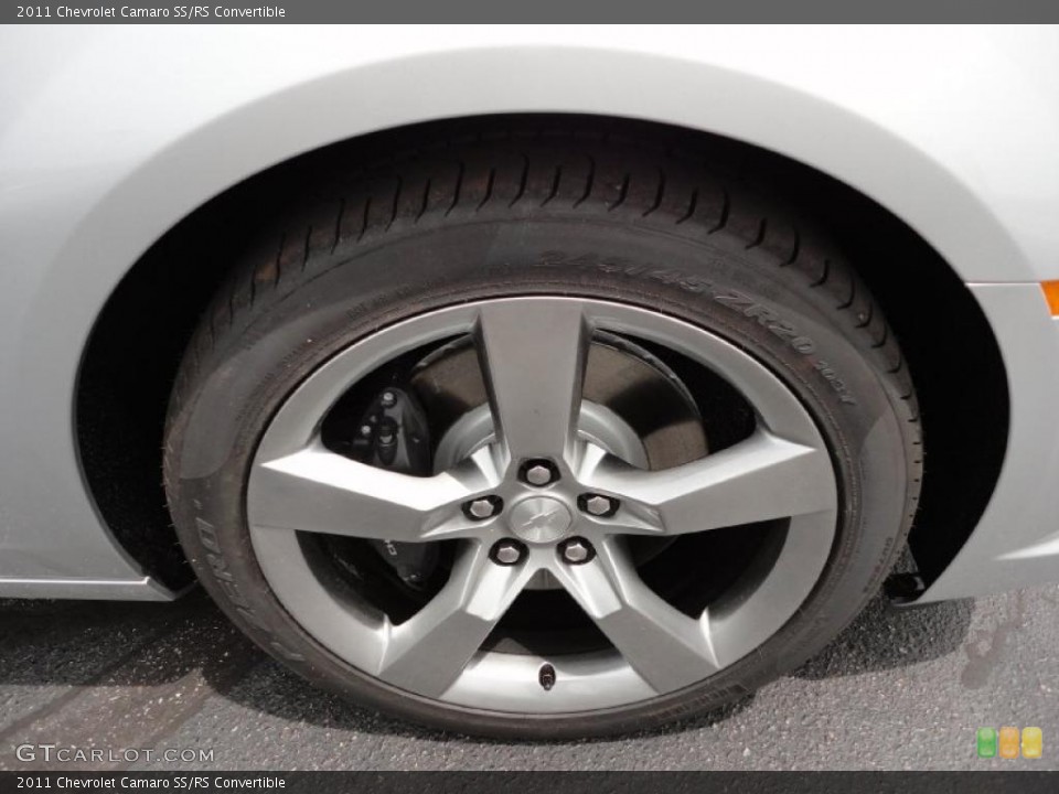 2011 Chevrolet Camaro SS/RS Convertible Wheel and Tire Photo #49900679