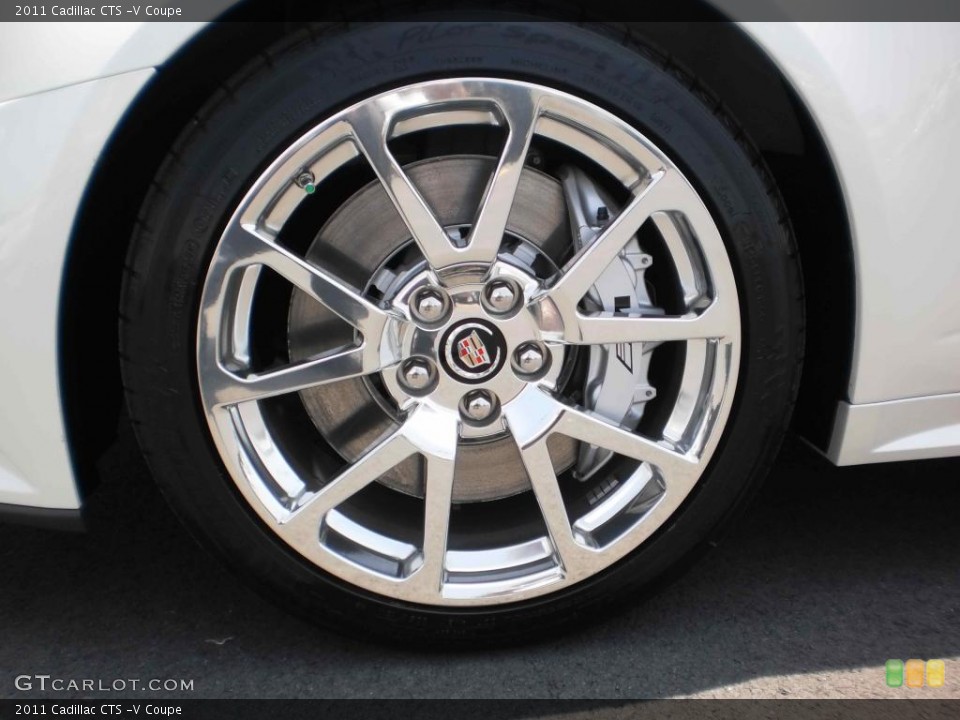 2011 Cadillac CTS -V Coupe Wheel and Tire Photo #49904345